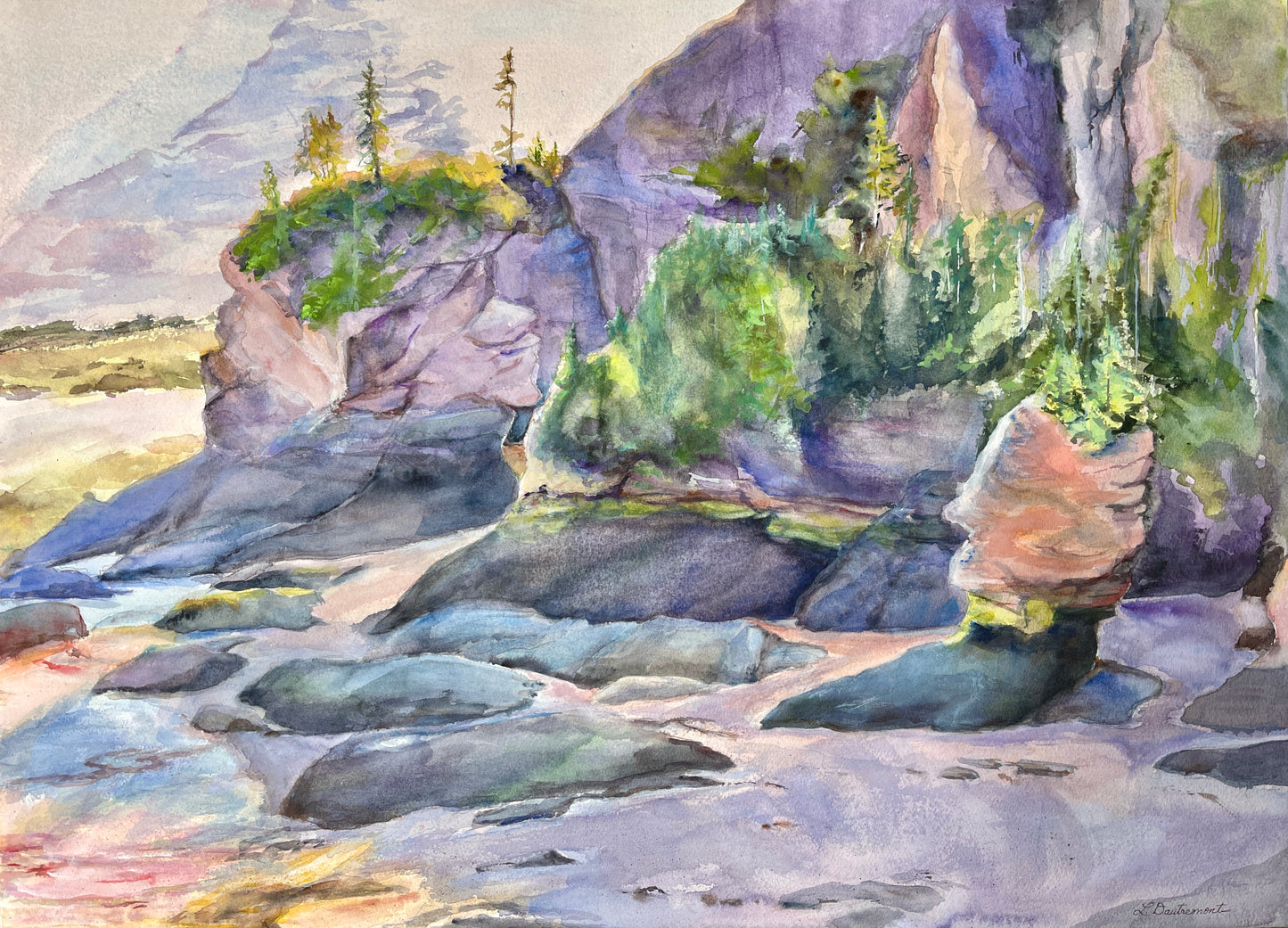 Near Hopewell - Original Watercolour Painting
