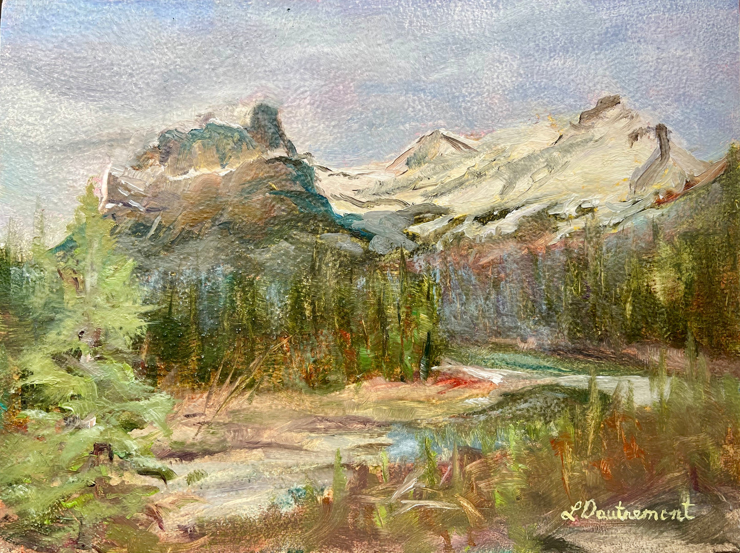 Lisa Dautremont - Plein Air Oil Study