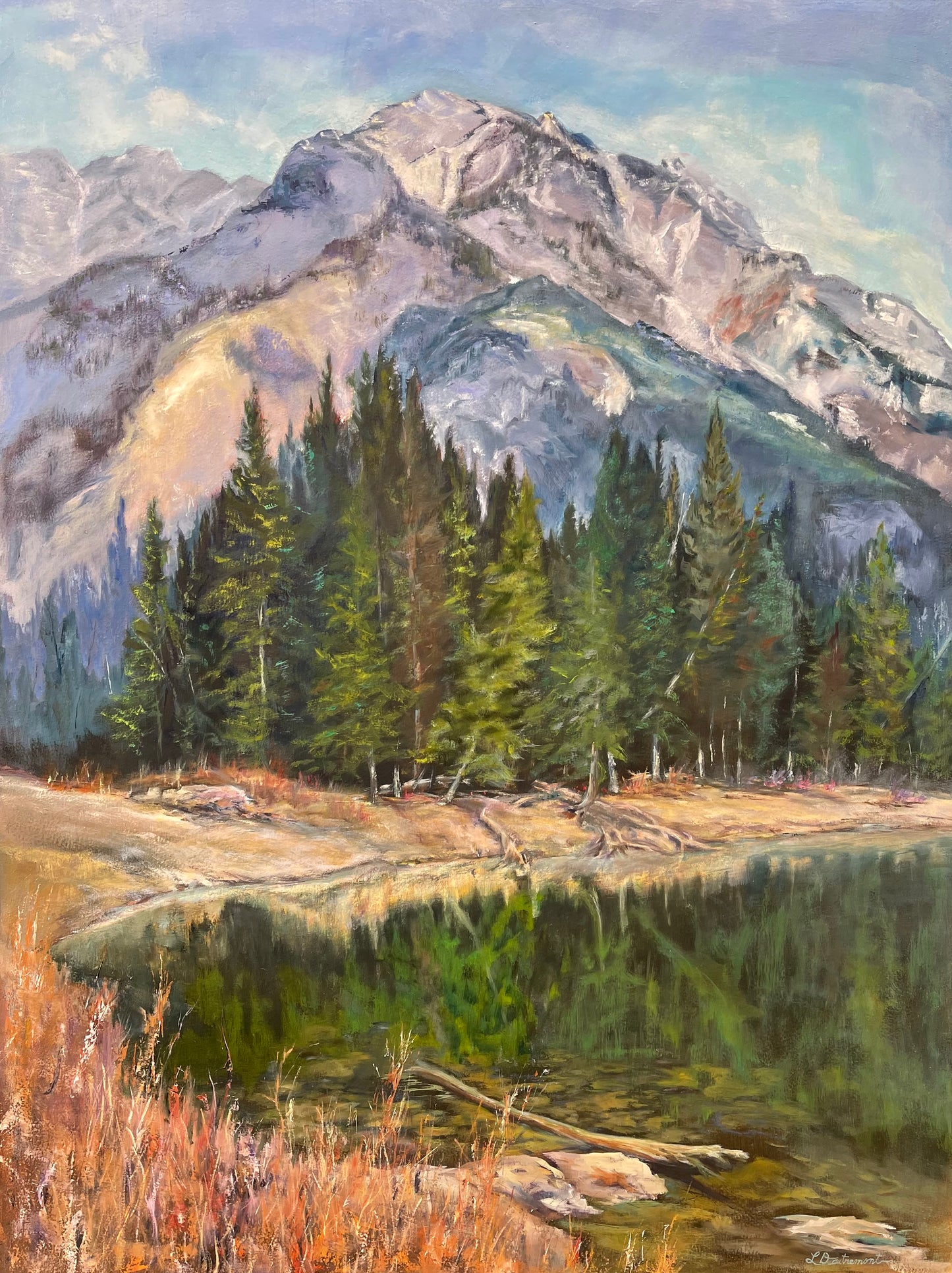 Lisa Dautremont - Springtime along the Bow