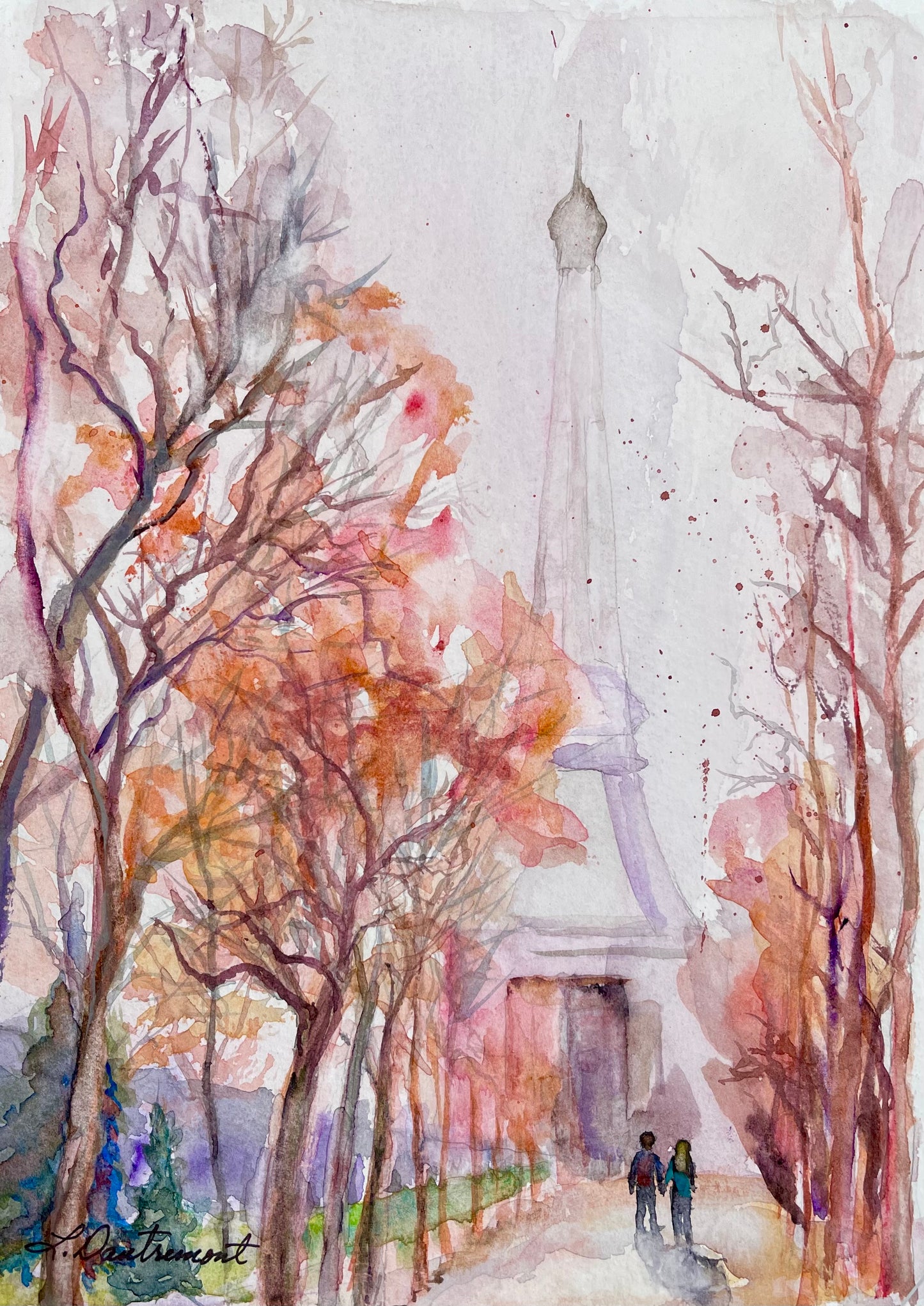 Lisa Dautremont - Autumn in Paris