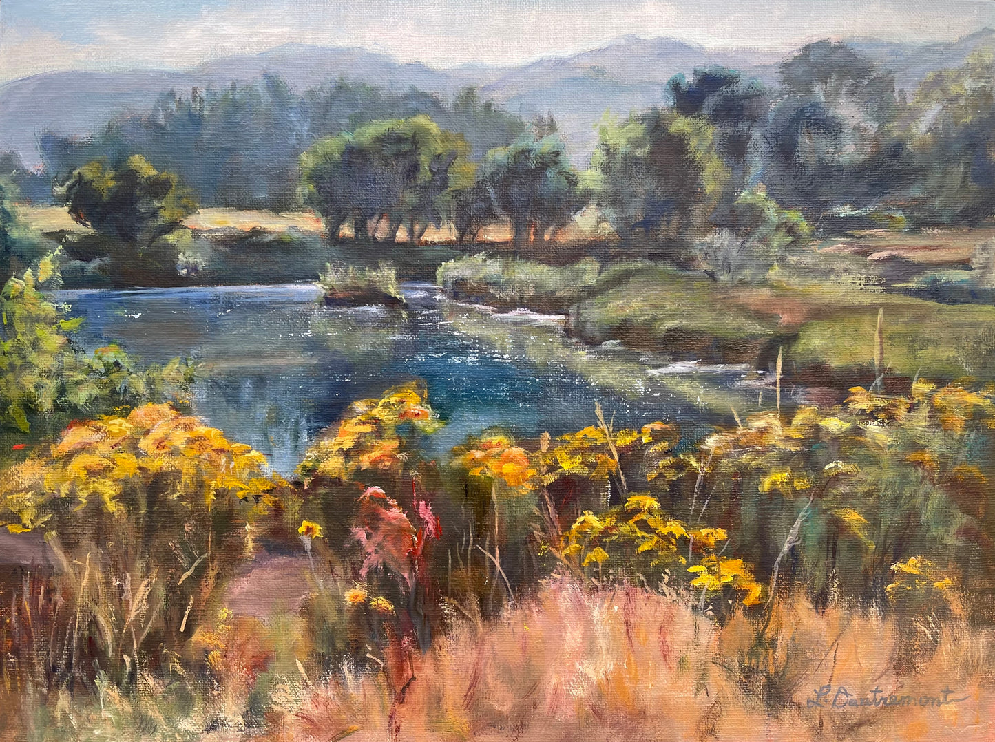 Lisa Dautremont - Quiet on the Pond