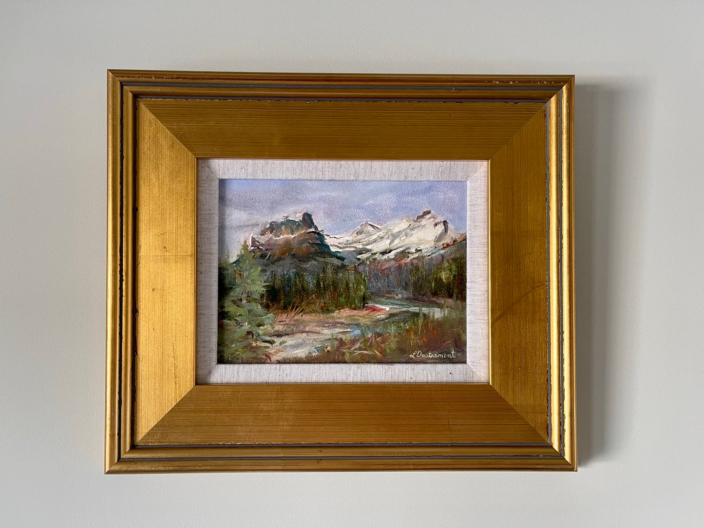 Lisa Dautremont - Plein Air Oil Study