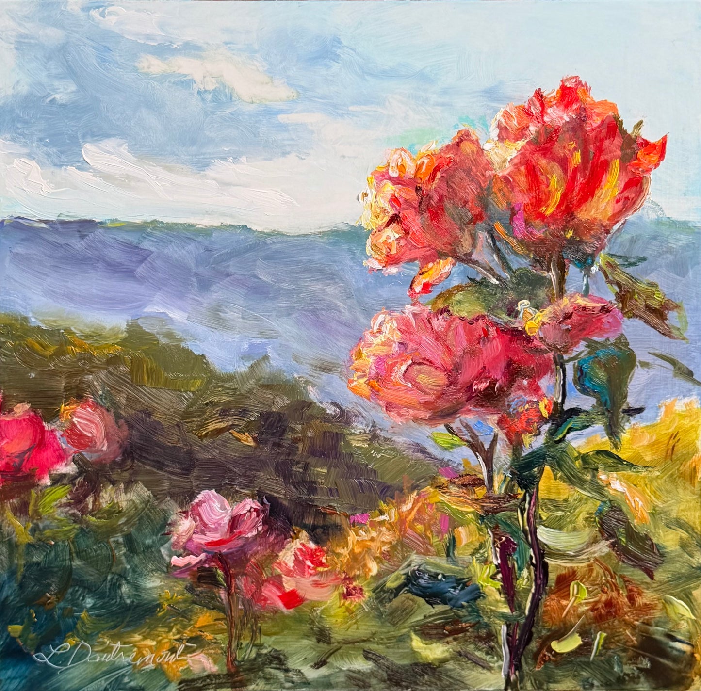 Shimmering Rose