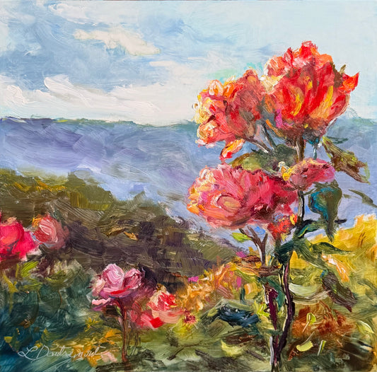 Shimmering Rose