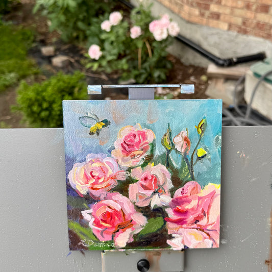 Plein Air Roses