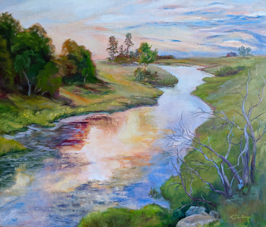 Beside Still Waters - Original Painting